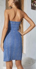 Denim dress "lisavona" - Image 2