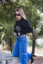 Oversided Πουκάμισο με τρουξ "Annah" - Image 2