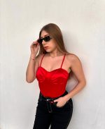 Satin Κορμάκι "Crysla"