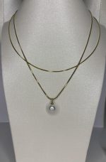 NECKLACE DOUBLE PERLA