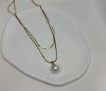 NECKLACE DOUBLE PERLA - Image 2