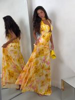 Maxi Floral Dress Sousana - Image 2