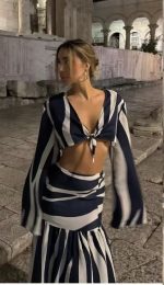 Σετ τοπ φούστα Lenya