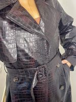 Leather trench coat Milla - Image 2