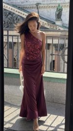 Maxi φόρεμα παγίετα Freyia